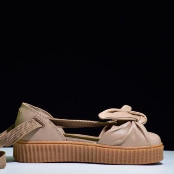 New Puma Fenty By Rhianna Bow Creeper Sandals Sz 6 - Picture 7 of 8